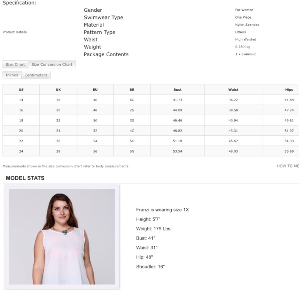 Plus Size Mesh Panel Open Back One Piece Swimsuit - Picture 2 of 7